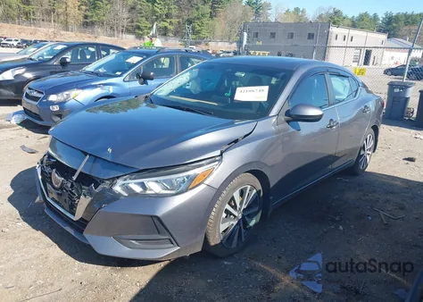 2021 Nissan Sentra Sv Xtronic Cvt из США, поврежденный, VIN 3N1AB8CV6MY218706